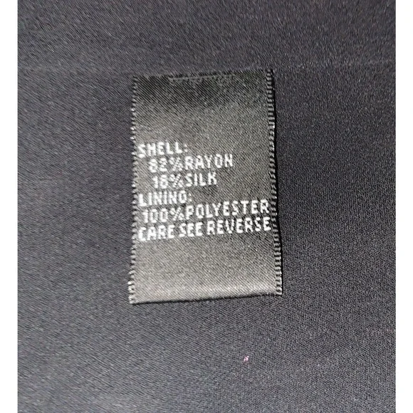 Carmen Marc Valvo Size 2x Bell Sleeve Cowl Neck Paisley Velvet Top Blouse Gothic - Picture 11 of 12